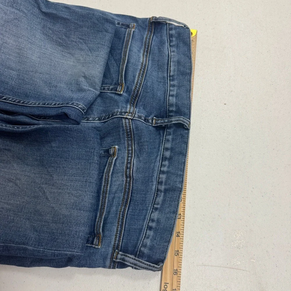 Banana Republic Traveler Slim Fit Jeans Mens 34x30 Medium Wash Blue Denim 5543